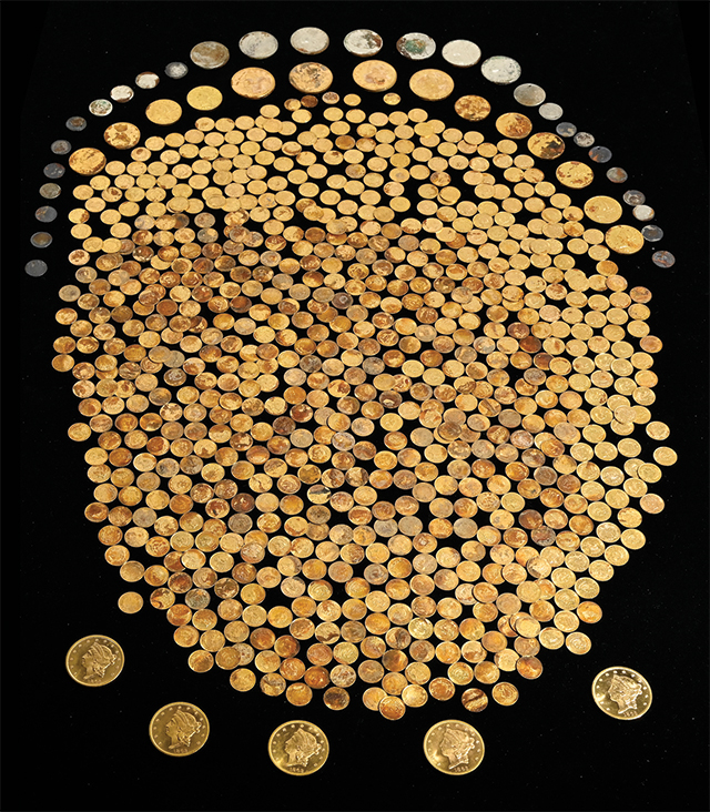 Kentucky man finds treasure trove of gold dollar coins worth hundreds of millions